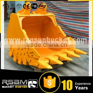 Promotion Price HARDOX500 NM400 Excavator Bucket Manufacturer for 1-80t Excavator thumbnail-1