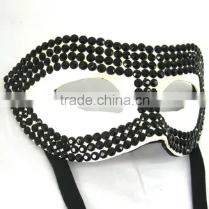Custume Carnival Accessories HT-HF018 Plastic Half Face Party Eye Mask and Paper Party Eye Mask thumbnail-4