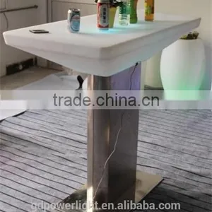 PE Plastic Big Bar Table With LED Light and Remote 120110B thumbnail-6