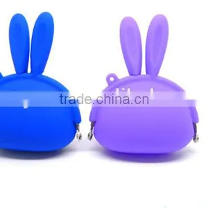 Customized Design Eco-friendly Silicone Mini Wallet With Zipper thumbnail-4