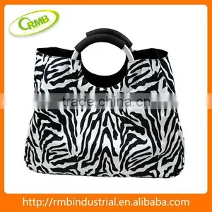 Zebra Print Hand Bag thumbnail-1