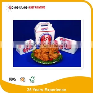 Food Grade Paper Roast Chicken Box Packaging Box Hot Salepaper Fried Chicken Box thumbnail-5