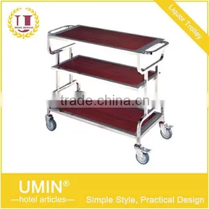 Wood Food Service Cart thumbnail-1