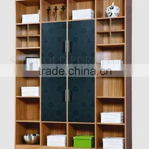 Office Wood Filing Cabinet Office Bookcase Wooden Bookshelves (SZ-FCB367) thumbnail-4