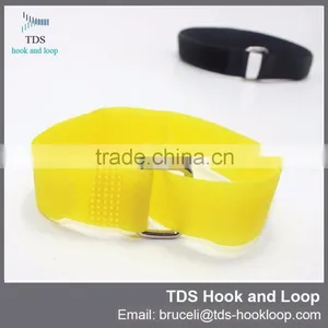 Coloful Adjustable Hook and Loop Strap With Metal Buckle thumbnail-2