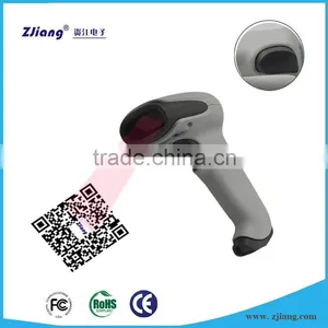 High Quality QR CODE Auto Sensing Laser Hand-held Barcode Reader With USB Connecting thumbnail-1