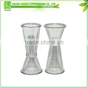 Bubble Tea Tools Supplier Plastic Double Measuring Jigger thumbnail-1