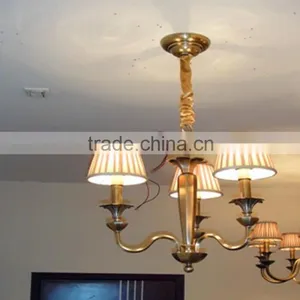 Strong and Textural New Brass Pendant Lamp Simple for Lobby thumbnail-1