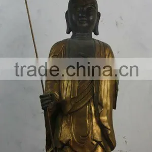 Chinese Antique Bronze Buddha Statue thumbnail-1