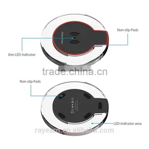 Wireless Charger,Ultra-Slim&Protable,Slip-Proof Pad,Universal for All Qi-Enabled Devices,Galaxy S7/S7 Edge,S6/S6 Edge/S6 Active, thumbnail-2