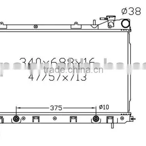 Auto Radiator(suitable For: Impreza/Forester 98- DPI: 2402 AT) thumbnail-1