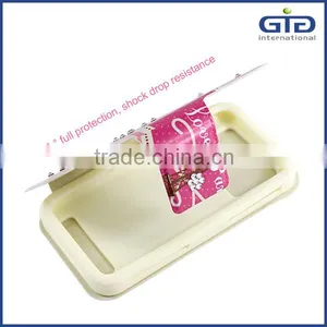 [GGIT] Hot Selling OEM Light Oil Pasting Pattern With Diamond Silicon and PU Leather Universal Phone Case thumbnail-5