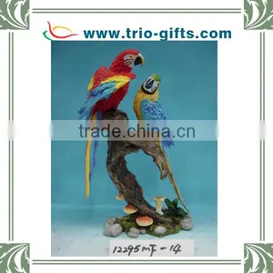 Polyresin Parrot ,polyresin Macaw thumbnail-1