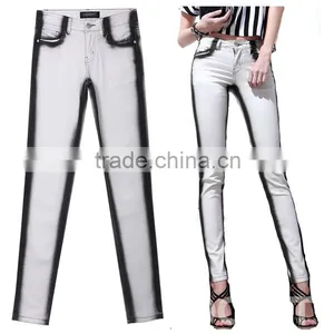 2016 Fashion Woman Denim Fabric Brand Jeans Wholesale thumbnail-1