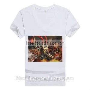 Wholesale China Import Cheap Printed Plain White 3D 1 Euro Dri Fit V Neck Men Fashion Design T Shirts thumbnail-6