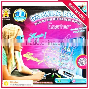 Erasable Eastar Writing Board 3D Flashing Drawing Board With 3D Glasses thumbnail-2