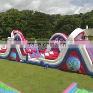 Commercial Used Inflatable Obstacle Course for Sale thumbnail-4