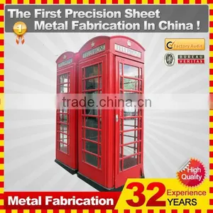 London Steel Telephone Booth for Sale thumbnail-1
