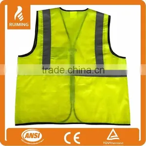 Mesh Vest With id Card Pocket and Zipper thumbnail-2