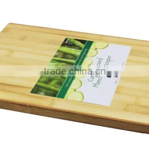 Best ORGANIC Bamboo Wood Cutting & Chopping Board With Groove - Extra Large 14.5" x 11.5" thumbnail-3