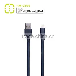 New Design MFI Flat Cable for Apple Iphone6s/mfi Cable Manufacture thumbnail-1