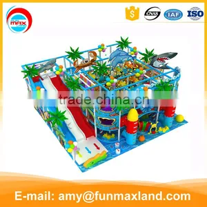 Entertainment Park Kids Educational Equipment Mini Playground thumbnail-2