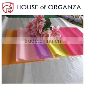 Colorful Organza Sheets for Flower Wrapping With Hot Cut Edge thumbnail-1