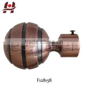 F128158 Window Metal Iron Aluminium Zinc Stainless Steel Curtain Pole Accessories thumbnail-1