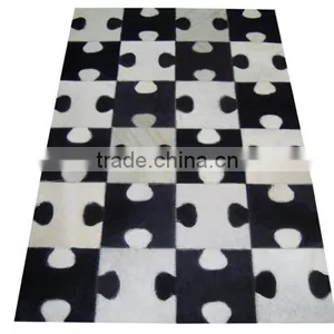Hair-On Cowhide Leather Carpet PL-333 thumbnail-1