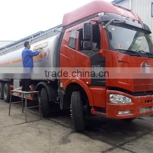 HOT-SALE ! FAW 30cbm /30000 Liters JIEFANG 8*4 Fuel Tanker Truck Capacity thumbnail-1