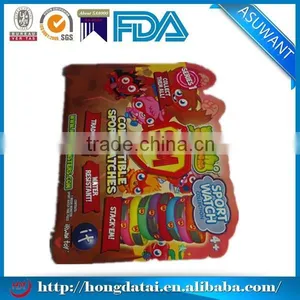 Special Shaped Three Sides Sealed Custom Plastic Bags thumbnail-1