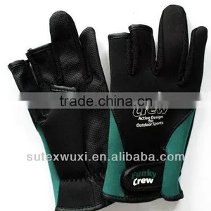 3 Fingers Cut Fishing Gloves thumbnail-3