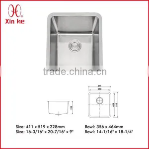 304 Stainless Steel Small Size Sink thumbnail-1