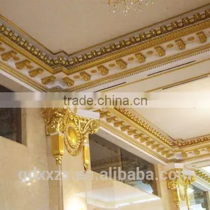 Top Grade Carving Cornice Moulding / PU Wall Corner Moulding thumbnail-3
