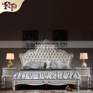 2016 Top Sale Luxury Italian Bed Classic 0antique Bed Hot Sell Europe Designs King Size Beds 1411CJ thumbnail-1