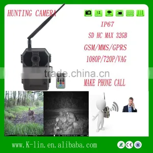 New 12MP Image And Full HD 1080P Video GSM MMS GPRS Scout Guard Hunting Trail Camera thumbnail-1