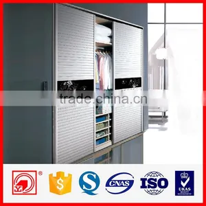 Wardrobe Sliding Door Wooden Bedroom Home Furniture thumbnail-2