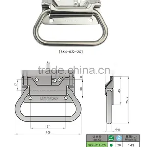 SK4-022-2S Door Pull Handle / Folding Spring Pull Handle thumbnail-5