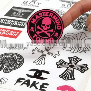 Custom Wholesale Self Adhesive Fabric Sticker thumbnail-2