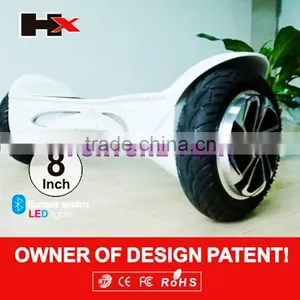 8 Inch SUV 2 Wheel Smart Balance Electric Scooter Hoverboard With Dual Bluetooth Speaker Motorized Standing Drift Board UL2272 thumbnail-3