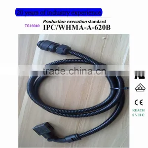 HIRSCHMANN CA3LD+ (solder+Crimp+assembly)Electronic Valve Seat Industrial Wire Harness thumbnail-1