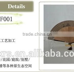 Paint High-grade Silk Wholesale Silk Folding Fan Zhushan Best Male Fan Folding Fan Chinese Wind WDF001 thumbnail-5