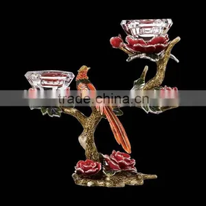2014 New Design, Crystal/Glass Candle Holder With Enamel for Newly Weds thumbnail-5