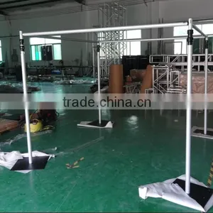 RK Adjustable Pipe and Drape, Event Wedding Aluminum Backdrop Stand Pipe Drape, Event Wedding Aluminum Backdrop Stand pi thumbnail-5