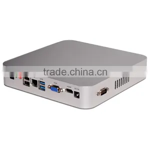 2016 New Fanless Mini Computer Low Power With Windows10 Intel N3150 HD Mini pc 1080p 1LAN 1 HDMI RAM 8GB 8GB SSD 500GB HDD thumbnail-4