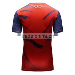Cool Marvel Movies Thor Costume The Dark World Superman High Elastic Quick Dry Fit Compression Shirt Wholesale Workout Clothing thumbnail-3