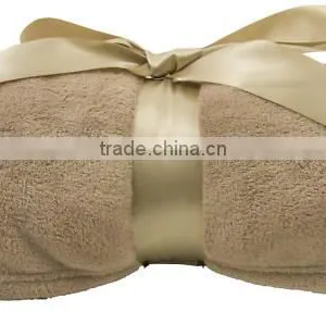 Soft Various Color Coral Cheap Fleece Gifts Promotional Blanket thumbnail-5