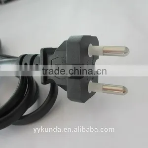 KC Approval 2 Pin 250V 6A Korea Power Cord thumbnail-1
