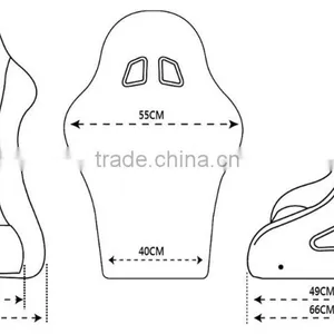 Beltenick FIA Carbon Fiber Sports Racing Car Seat RST-500 thumbnail-3