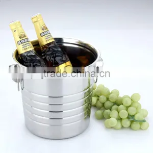 Stainless Steel Barware Champagne Bucket thumbnail-1